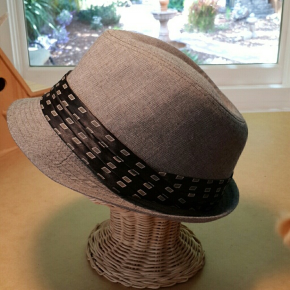 Men's plaid fedora - Picture 3 of 4